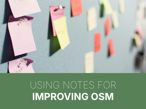 a sharepic of a wall full of postits